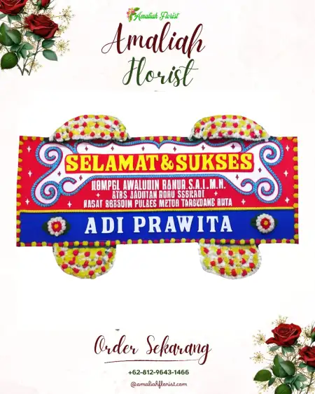 Papan Bunga Ucapan Selamat Kampar Kiri